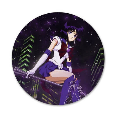 58 χιλιοστά sailor saturn Tomoe Hotaru Badge καρφίτσα καρφίτσα Αξεσουάρ για ρούχα Δώρο διακόσμηση σακιδίου πλάτης