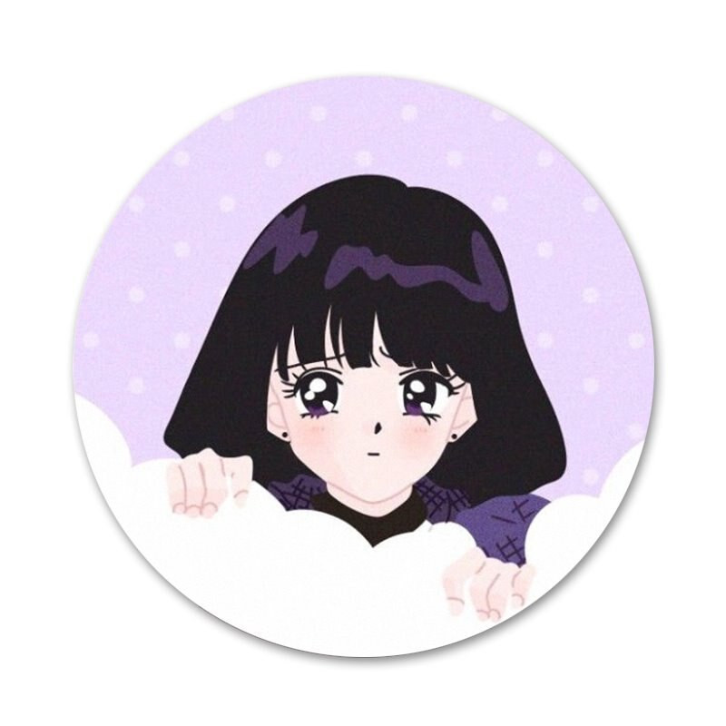 58 χιλιοστά sailor saturn Tomoe Hotaru Badge καρφίτσα καρφίτσα Αξεσουάρ για ρούχα Δώρο διακόσμηση σακιδίου πλάτης