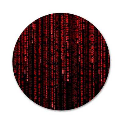 Hakerski računalni kod Umjetničke ikone Igle Dekoracija znački Broševi Metalne značke za odjeću Dekoracija ruksaka 58 mm