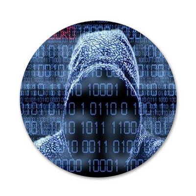 Hakerski računalni kod Umjetničke ikone Igle Dekoracija znački Broševi Metalne značke za odjeću Dekoracija ruksaka 58 mm