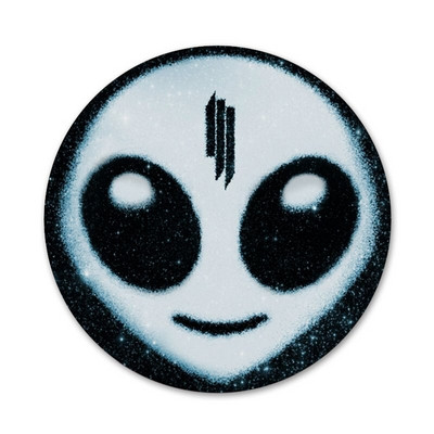 58 mm skrillex Muzika dj Piktogramos Smeigtukai Ženkliuko apdaila Sagės Metaliniai Ženkliukai Drabužiams Kuprinės puošimas