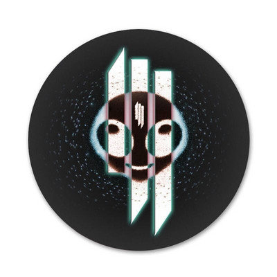 58 mm skrillex Muzika dj Piktogramos Smeigtukai Ženkliuko apdaila Sagės Metaliniai Ženkliukai Drabužiams Kuprinės puošimas