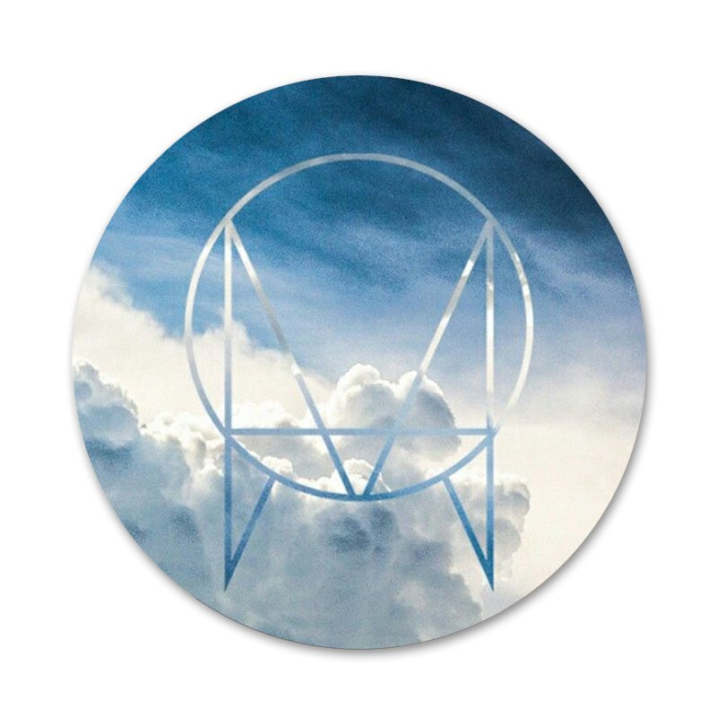 58 mm skrillex Muzika dj Piktogramos Smeigtukai Ženkliuko apdaila Sagės Metaliniai Ženkliukai Drabužiams Kuprinės puošimas