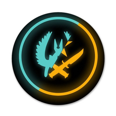 58mm igrica cs go csgo ikone igle značka ukras broševi metalni bedževi za odjeću ukras ruksaka