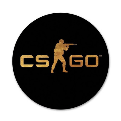 58mm igrica cs go csgo ikone igle značka ukras broševi metalni bedževi za odjeću ukras ruksaka