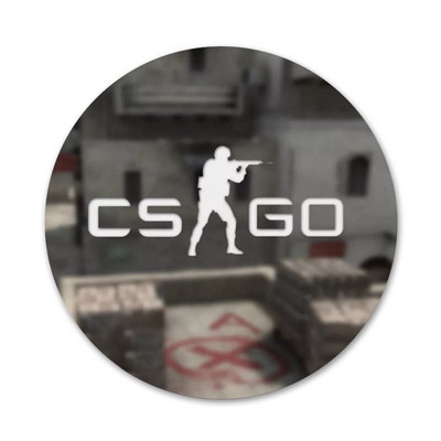 58mm igrica cs go csgo ikone igle značka ukras broševi metalni bedževi za odjeću ukras ruksaka