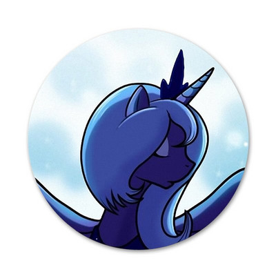 58 χιλιοστά Little Pony Luna Καρφίτσα Cosplay Badge Αξεσουάρ για Δώρο Δώρο Διακόσμησης σακιδίου πλάτης