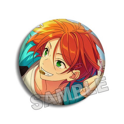 Ansambel Stars es SUMMER Casual Side 58mm Button Metal Pin Button