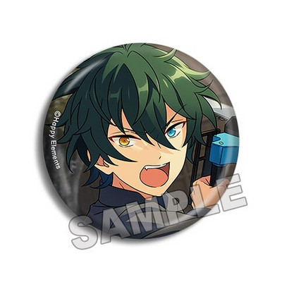 Ansambel Stars es SUMMER Casual Side 58mm Button Metal Pin Button