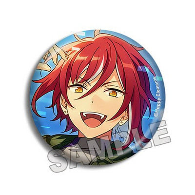 Ansambel Stars es SUMMER Casual Side 58mm Button Metal Pin Button