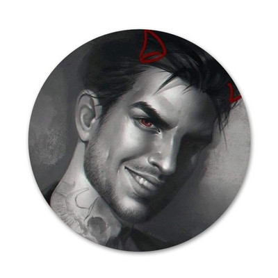 58 mm romantikos klubo piktogramos Smeigtukai Ženkliuko dekoravimas Sagės Metaliniai ženkleliai drabužiams Kuprinės puošimas