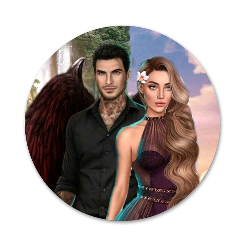 58 mm romantikos klubo piktogramos Smeigtukai Ženkliuko dekoravimas Sagės Metaliniai ženkleliai drabužiams Kuprinės puošimas