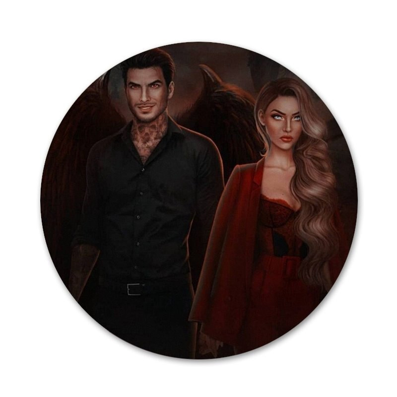 58 mm romantikos klubo piktogramos Smeigtukai Ženkliuko dekoravimas Sagės Metaliniai ženkleliai drabužiams Kuprinės puošimas