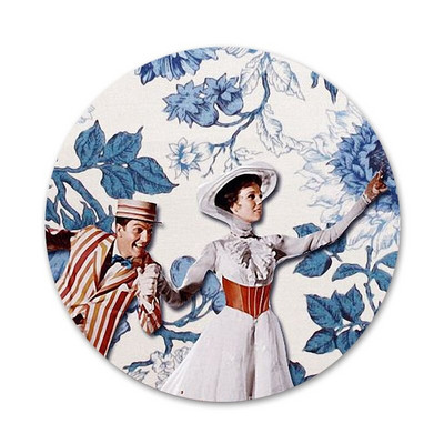58 mm Mary Poppins ženklelis Sagės Smeigtukai Drabužių priedai Kuprinės dekoravimo dovana