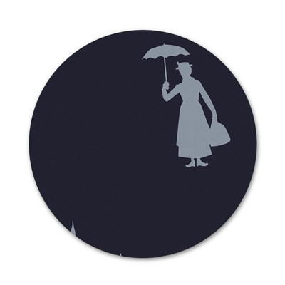 58 mm Mary Poppins ženklelis Sagės Smeigtukai Drabužių priedai Kuprinės dekoravimo dovana
