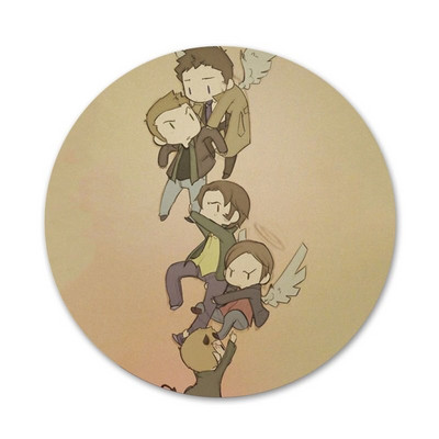 Τηλεοπτική εκπομπή 58 χιλιοστών Supernatural dream wichester Icons Καρφίτσες Διακοσμητικό σήμα Καρφίτσες Μεταλλικές κονκάρδες για ρούχα Διακόσμηση σακιδίου πλάτης