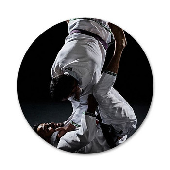αθλητισμός Martial Art MMA Fight Jiu Jitsu Badge καρφίτσα καρφίτσα Αξεσουάρ για ρούχα Δώρο Σακίδιο πλάτης Διακόσμηση