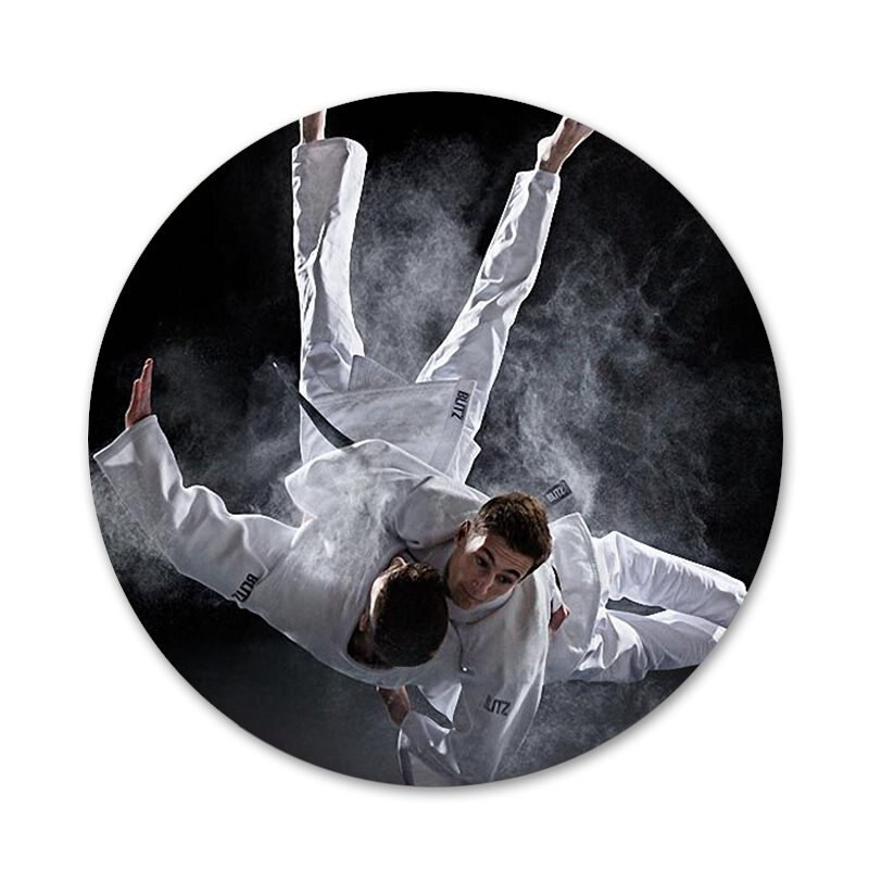 Sport Artă Marțială MMA Luptă Jiu Jitsu Insigna Broșă Pin Accesorii pentru Haine Rucsac Decorare cadou