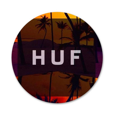 Američka robna marka skejta HUF HUFSF Ikone skejtborda Igle Dekoracija znački Broševi Metalne značke za odjeću Dekoracija ruksaka