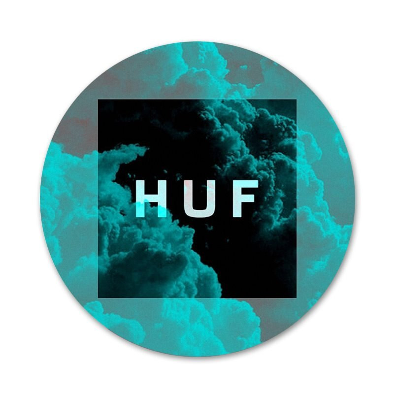 Američka robna marka skejta HUF HUFSF Ikone skejtborda Igle Dekoracija znački Broševi Metalne značke za odjeću Dekoracija ruksaka
