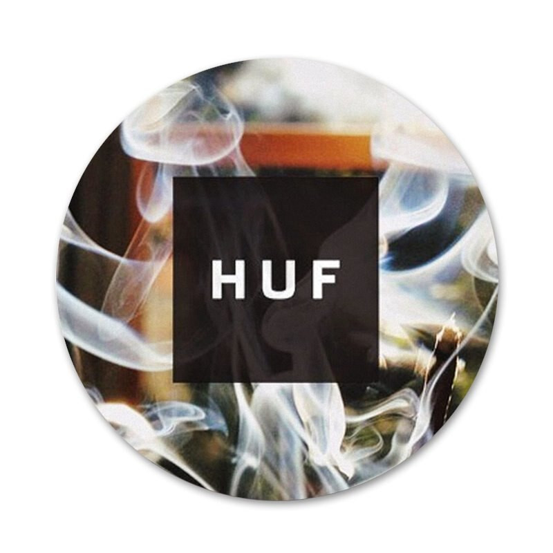 Američka robna marka skejta HUF HUFSF Ikone skejtborda Igle Dekoracija znački Broševi Metalne značke za odjeću Dekoracija ruksaka
