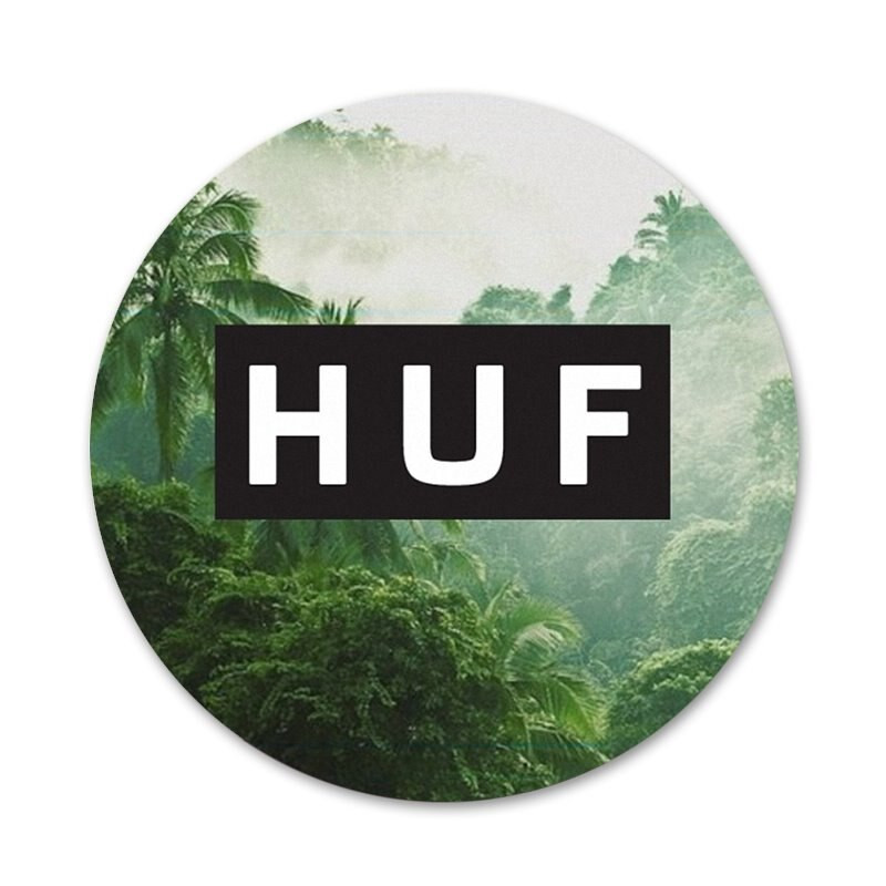 Američka robna marka skejta HUF HUFSF Ikone skejtborda Igle Dekoracija znački Broševi Metalne značke za odjeću Dekoracija ruksaka