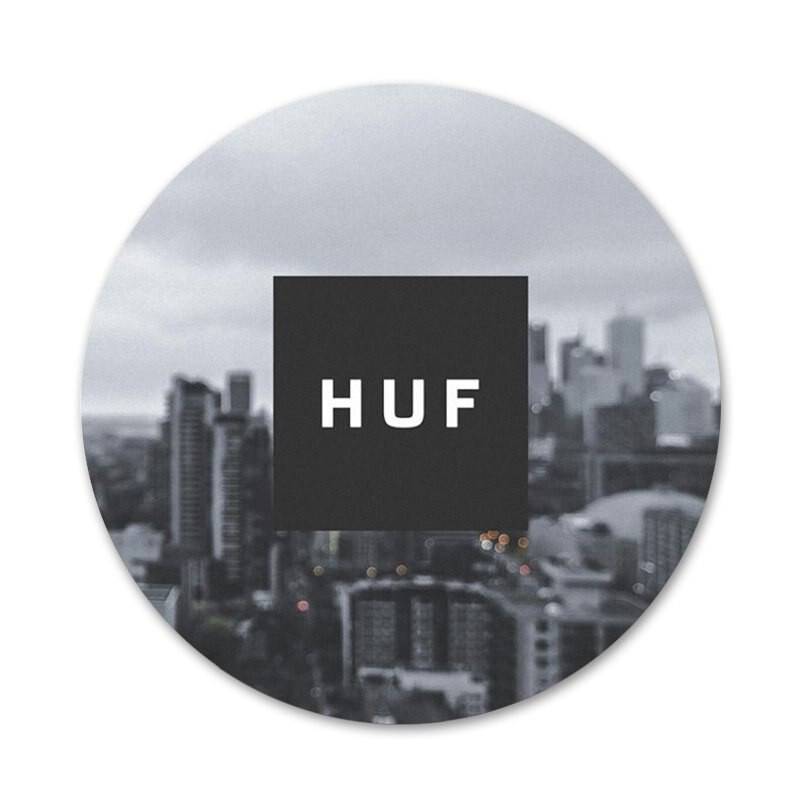 Američka robna marka skejta HUF HUFSF Ikone skejtborda Igle Dekoracija znački Broševi Metalne značke za odjeću Dekoracija ruksaka