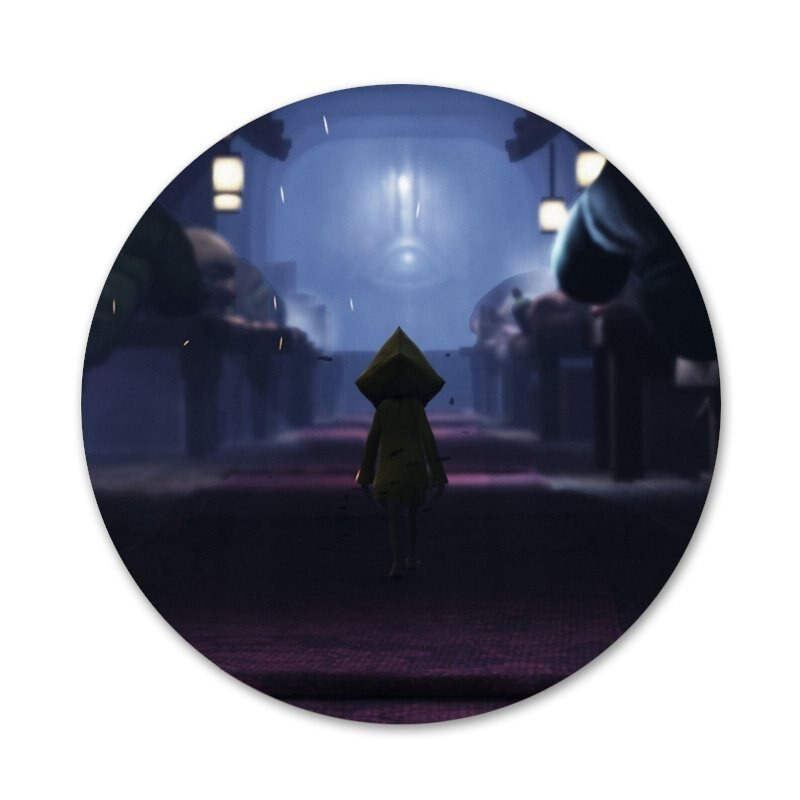 Male noćne more Ikone Pribadače Dekoracija znački Broševi Metalne značke za odjeću Dekoracija ruksaka 58 mm