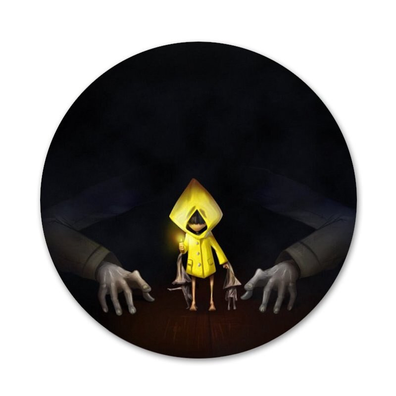 Male noćne more Ikone Pribadače Dekoracija znački Broševi Metalne značke za odjeću Dekoracija ruksaka 58 mm