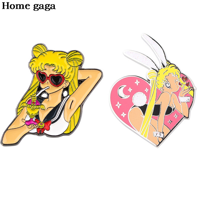 DB618 Anime White Dragon Μεταλλικές καρφίτσες καρφίτσας με τζιν καρφίτσα τζιν μπουφάν Κοσμήματα Kawaii Διακόσμηση κοριτσιών Σήμα για καρφίτσες με ρεβέρ ρούχων