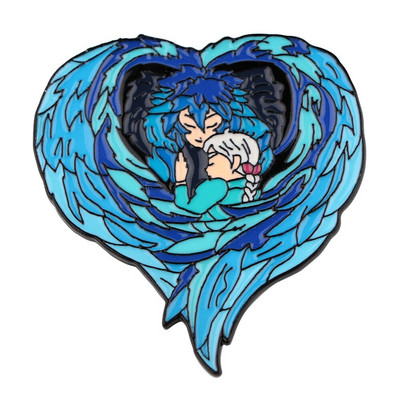 AD1424 Dizajnerske umjetničke emajlirane igle Zmaj Anime igle za revere Značke na ruksaku Dodaci Nakit Manga Novogodišnji dar Broševi