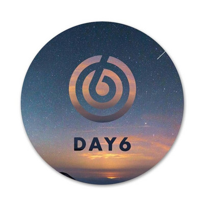 58mm day6 kpop logo Ikone Igle Dekoracija znački Broševi Metalne značke za odjeću Dekoracija ruksaka