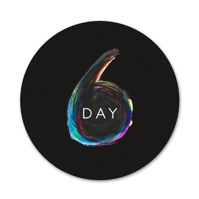 58mm day6 kpop logo Ikone Igle Dekoracija znački Broševi Metalne značke za odjeću Dekoracija ruksaka