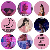 58 mm krúžky Ariana Grande odznak brošňa špendlíky doplnky na oblečenie batoh dekorácia darček