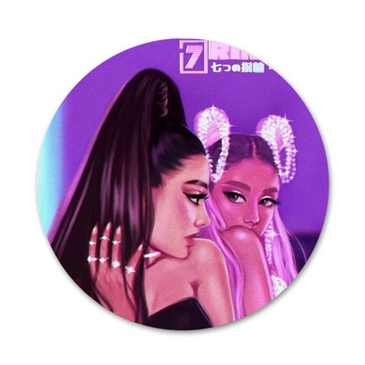 58 mm krúžky Ariana Grande odznak brošňa špendlíky doplnky na oblečenie batoh dekorácia darček