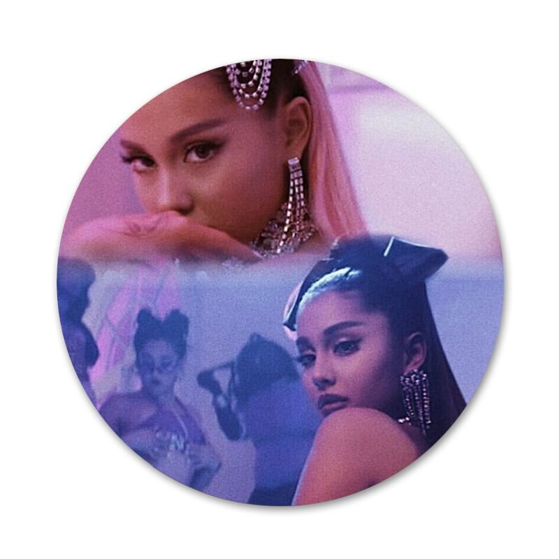 58 mm krúžky Ariana Grande odznak brošňa špendlíky doplnky na oblečenie batoh dekorácia darček