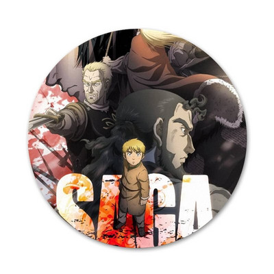 VINLAND SAGA Anime märk prossnõel Aksessuaarid riiete jaoks Seljakoti kaunistus kingitus