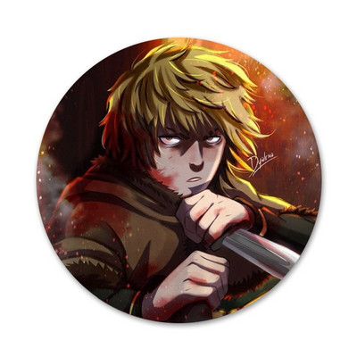 VINLAND SAGA Anime märk prossnõel Aksessuaarid riiete jaoks Seljakoti kaunistus kingitus