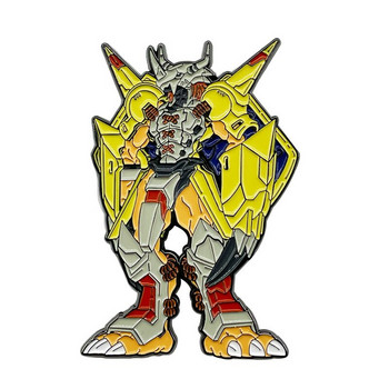 AD1739 Anime ICON Dragon Badge Σμάλτο Καρφίτσες Συλλογές Κινουμένων Σχεδίων 90s κοσμήματα Καρφίτσες τζιν πουκάμισο γιακά κονκάρδα πέτο Φίλοι Δώρα