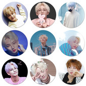 Sedemnásť jeonghan Odznak Brošňa Špendlíky Doplnky Na Oblečenie Batoh Dekorácia Darček 58mm