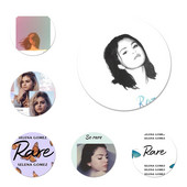 Selena Gomez Rijedak značka broš igla dodaci za odjeću ruksak ukras dar