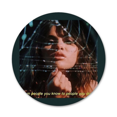 Selena Gomez Rijedak značka broš igla dodaci za odjeću ruksak ukras dar