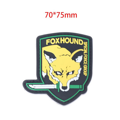 PVC kleebised Käepaela Taktika Big League Kicker Suurus Silmad Käpp Kummimärk Õues Moraal Sinine Armee Punane Sõjaväekoti kleebis