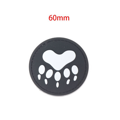 PVC kleebised Käepaela Taktika Big League Kicker Suurus Silmad Käpp Kummimärk Õues Moraal Sinine Armee Punane Sõjaväekoti kleebis