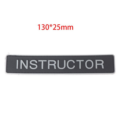 PVC kleebised Käepaela Taktika Big League Kicker Suurus Silmad Käpp Kummimärk Õues Moraal Sinine Armee Punane Sõjaväekoti kleebis