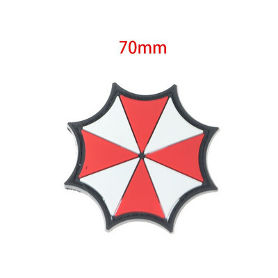 PVC kleebised Käepaela Taktika Big League Kicker Suurus Silmad Käpp Kummimärk Õues Moraal Sinine Armee Punane Sõjaväekoti kleebis