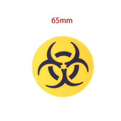 PVC kleebised Käepaela Taktika Big League Kicker Suurus Silmad Käpp Kummimärk Õues Moraal Sinine Armee Punane Sõjaväekoti kleebis