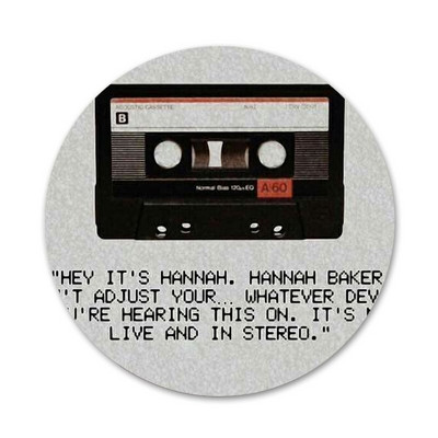 13 priežasčių, kodėl TV serialas Piktogramos Smeigtukai Ženkliuko puošimas Sagės Metaliniai Drabužių ženkleliai Kuprinės papuošimas 58 mm