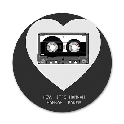 13 priežasčių, kodėl TV serialas Piktogramos Smeigtukai Ženkliuko puošimas Sagės Metaliniai Drabužių ženkleliai Kuprinės papuošimas 58 mm