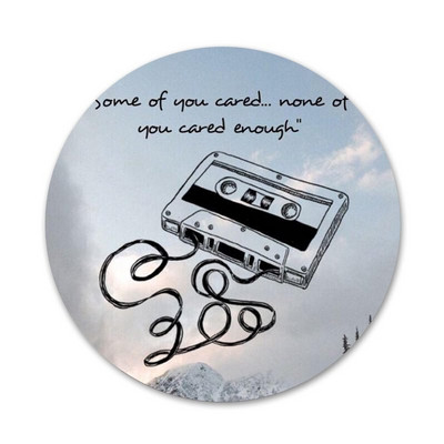 13 priežasčių, kodėl TV serialas Piktogramos Smeigtukai Ženkliuko puošimas Sagės Metaliniai Drabužių ženkleliai Kuprinės papuošimas 58 mm